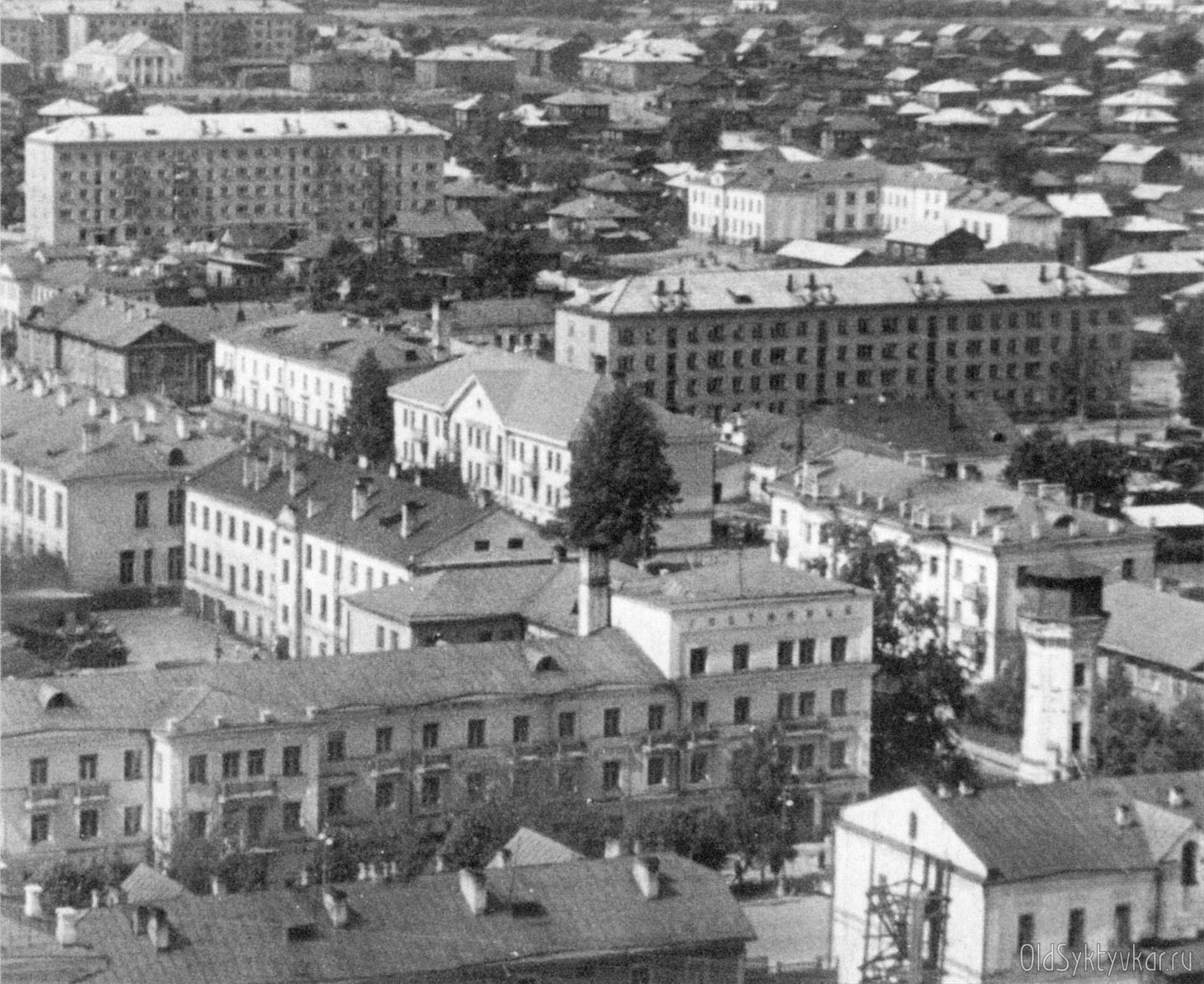 Подборка фотографий старого Сыктывкара с высоты — Старый Сыктывкар